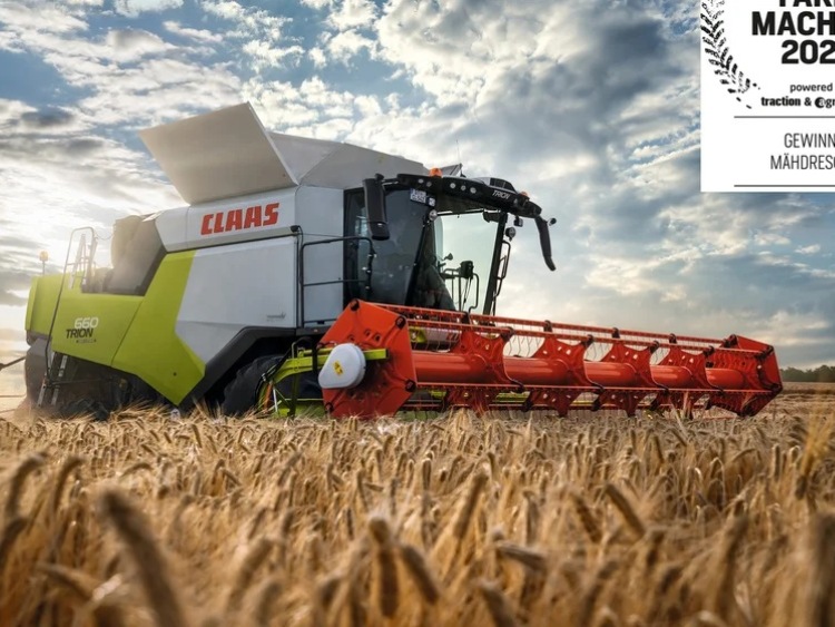 CLAAS TRION nagrodzony tytułem FARM MACHINE 2022
